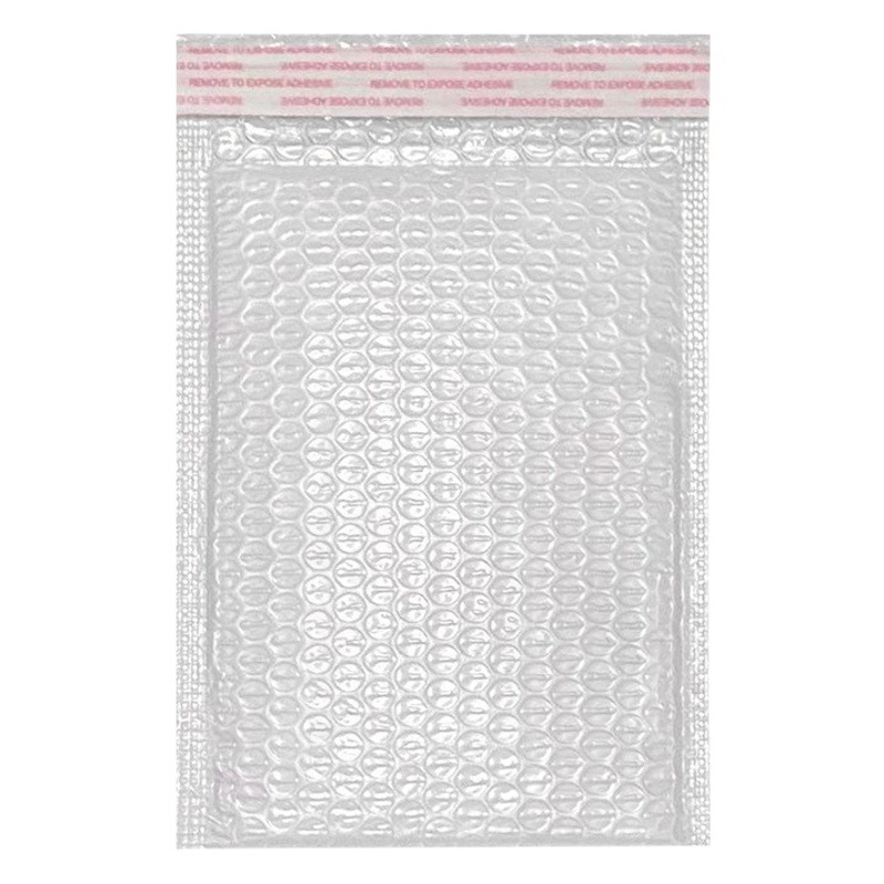 Composite Pearlescent Film Bubble Bag Waterproof Shockproof Express Bag Bubble Bag Envelope Bag Packing Bag White Bubble Bag