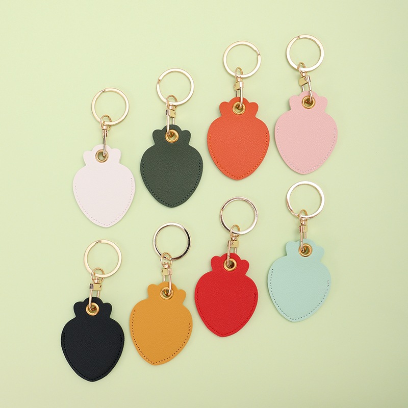 Picture of ins Style Cute Access Card Case Creative Keychain Inductive Small Water Drop Access Card Protective Case Wholesale
