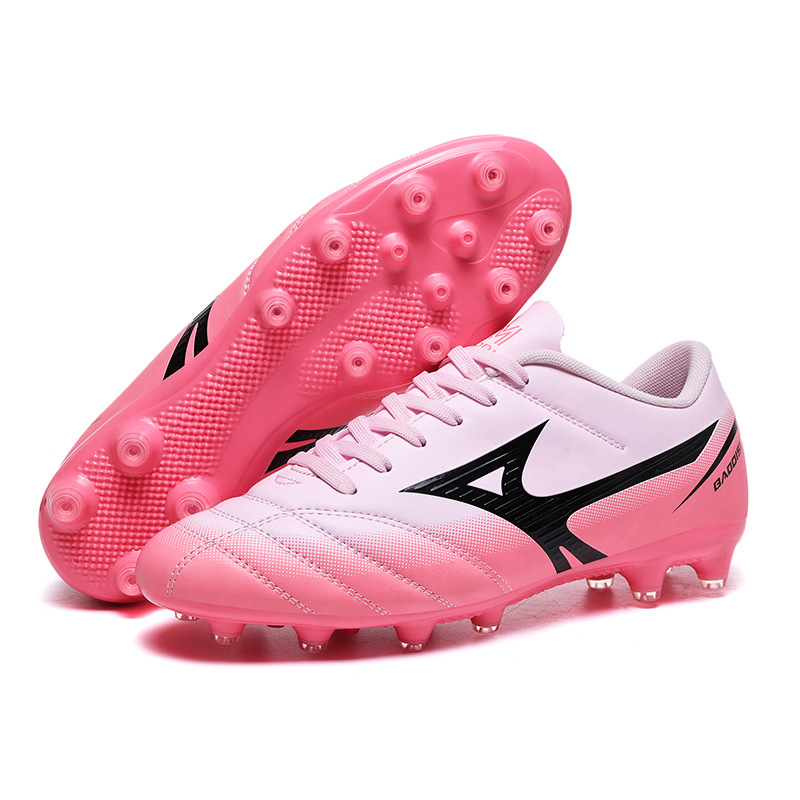 New Soccer Shoes Men and Women Flat Bottom Teenager Fashion Non-slip Comfortable Lawn Training Shoes sneaker Factory Outlet