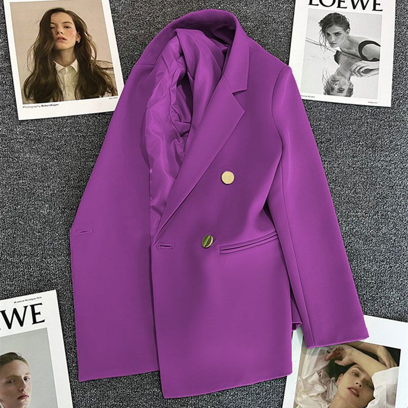 2024 New Small Suit Jacket Spring and Autumn High-end Suit All-match Fashion Simple Early Spring Casual Top Women