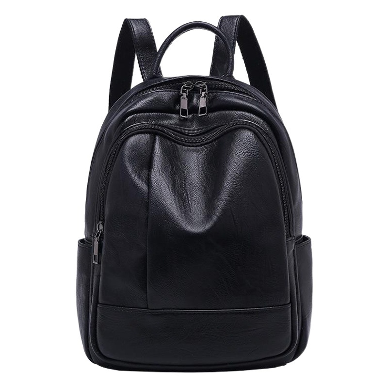 Backpack for Women 2025 New Trendy Korean Version Versatile Fashion Soft Leather Women's Backpack Female Student School Bag Women's Bag