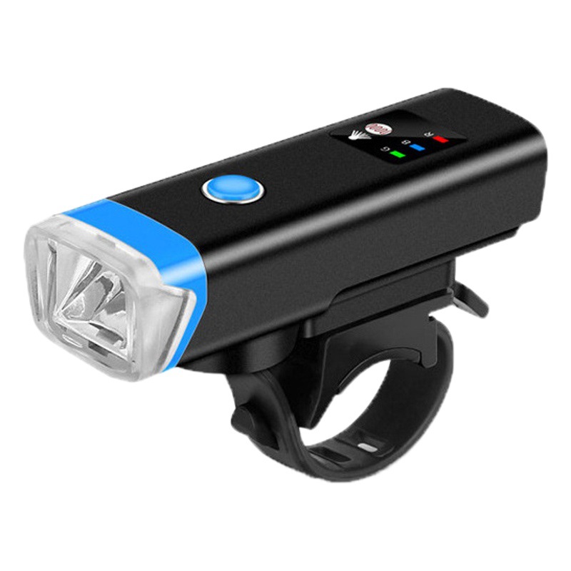 Bicycle Horn Light Headlight Mountain Bike Light Single Car Light Flashlight Super Bright Riding Headlight Equipment Accessories 047