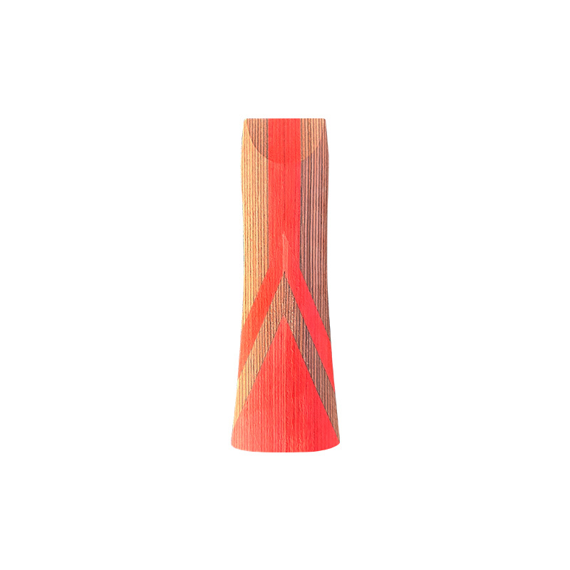 Picture of New Boli Prince genuine goods table tennis racket handle accessories colorful poplar horizontal straight racket handle quick-attack universal