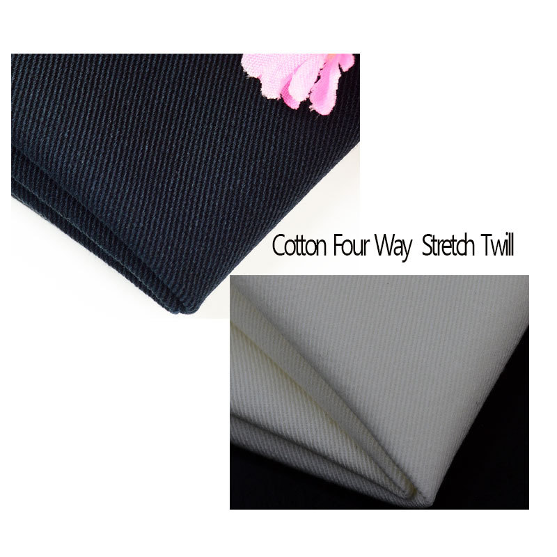 Hot Woven Fabric 180GSM Cotton All-round Spring and Autumn Pants Business Suit Stretch Fabric