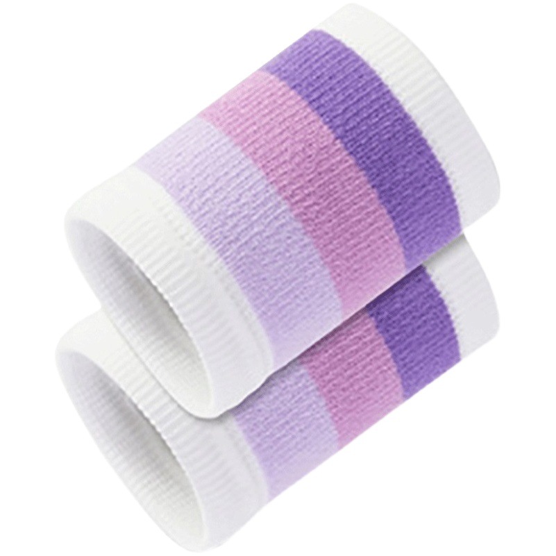 Volleyball wristband female sports female special senior high school entrance examination student male badminton fashion children Rainbow towel joint soft