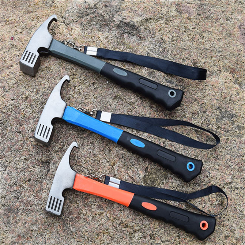 Picture of Outdoor Multifunctional Tools Camping Tent Ground Nail Hammer Sappers Field Survival Equipment Cast Iron Hammer
