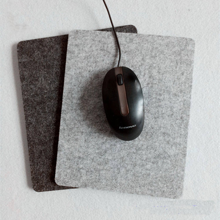 Picture of Ebay supplies felt mouse pad new logo advertising solid color table pad computer handmade notebook