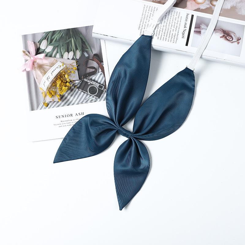 Picture of Goldfish Knot Jk Bow Tie Imitation Triangle Towel Free Slayer Suit Scarf Japanese Bow Uniform Collar wine red
