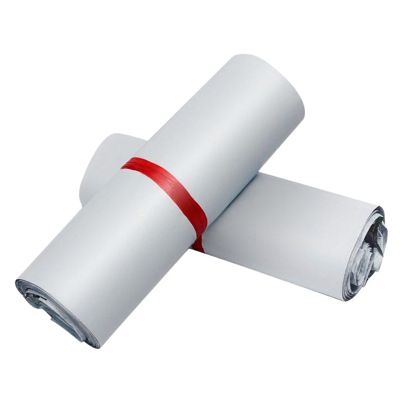 Spot white express bag wholesale plastic waterproof packing bag logistics delivery bag express packaging bag thickened