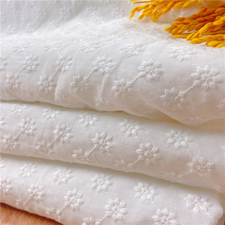 Spot Water-Soluble Cotton Lace 9088 Cotton Cut Out Embroider Fabric 140cm Kidsren's Clothing Hat Clothing Embroider Cloth