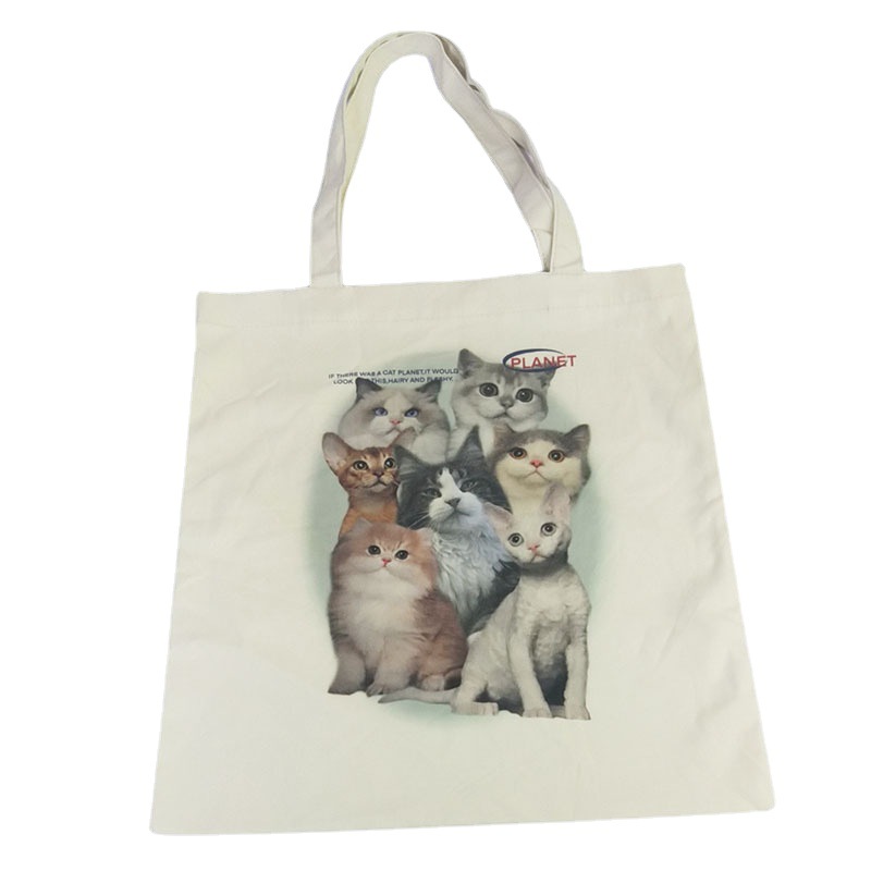 Canvas Tote Bags with Logo Printing, Customizable Pattern Shopping Bags, Cotton Advertising Bags, Eco-Friendly Gifts