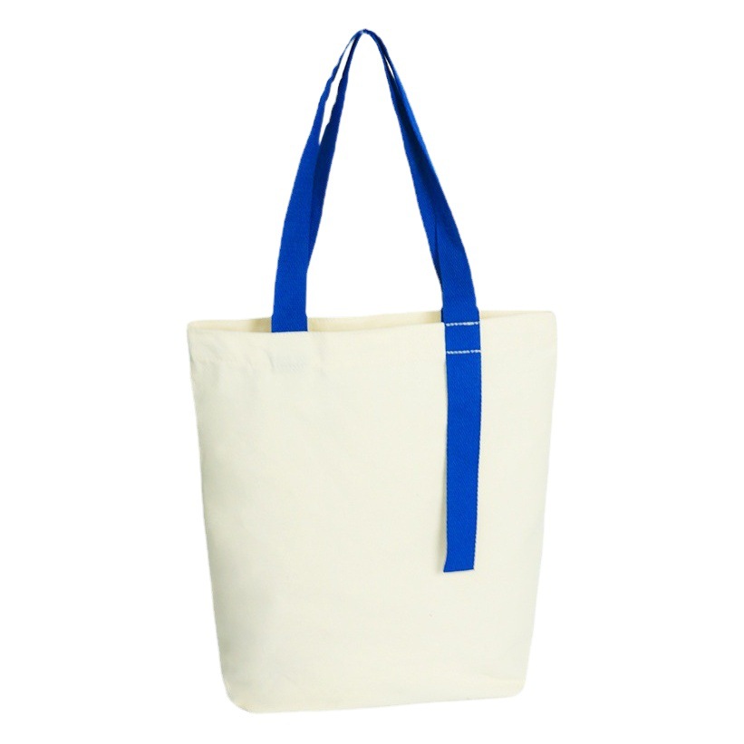 Canvas Bag Customized Student Advertising Shopping Bag Artistic Shoulder Canvas Bag Blank Portable Canvas Bag in stock