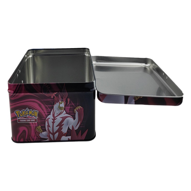 Iron box tinplate box handle can iron can handle can lunch box with lock portable iron box packaging storage iron box