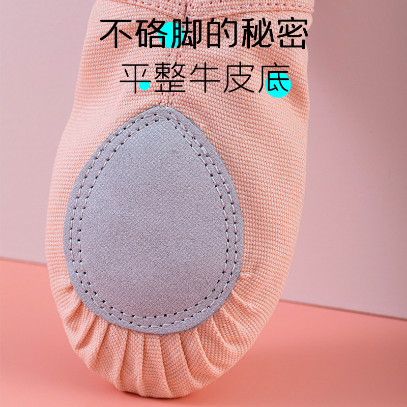 Picture of Wholesale cat claw dance shoes children Women's soft bottom dancing shoes Body Yoga gymnastics exercise shoes national ballet shoes