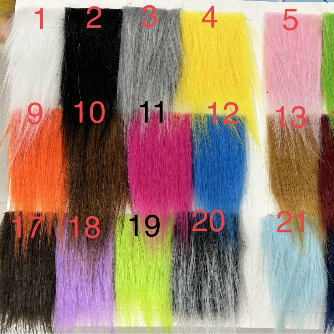 7cm Imitation Fox Fur Toy Mane Scene Layout Shanghai Hair Artificial Doll Large Doll Wedding Inflatable Model
