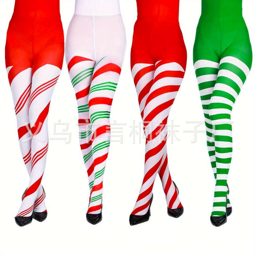 Christmas pantyhose holiday party clothing props Christmas pantyhose stockings