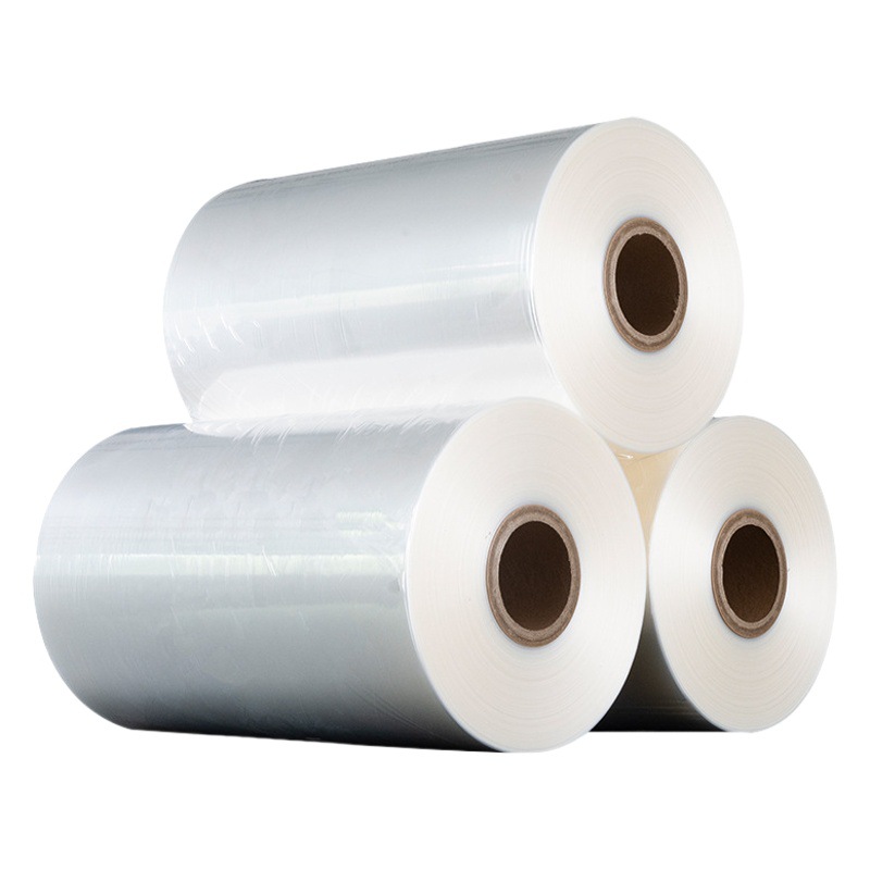 Pof Low Temperature Film Free Sample Heat Shrinkable Film Wholesale Packaging Plastic Sealing Shrinkable Folding Film Spot Pof Heat Shrinkable Film