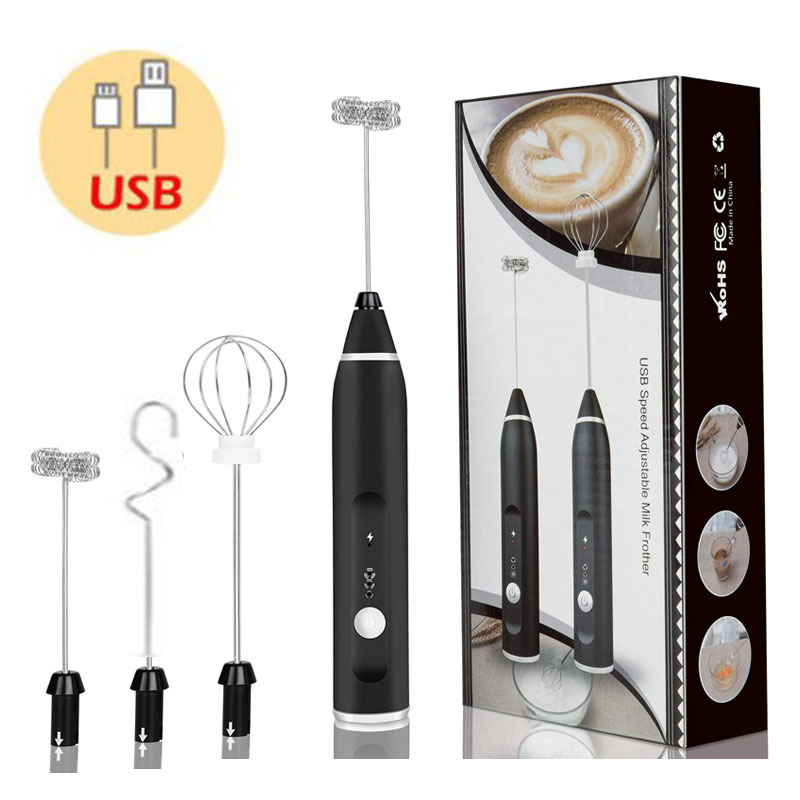 304 stainless steel handheld electric milk frother egg beater automatic paint mixer electric milk powder beater