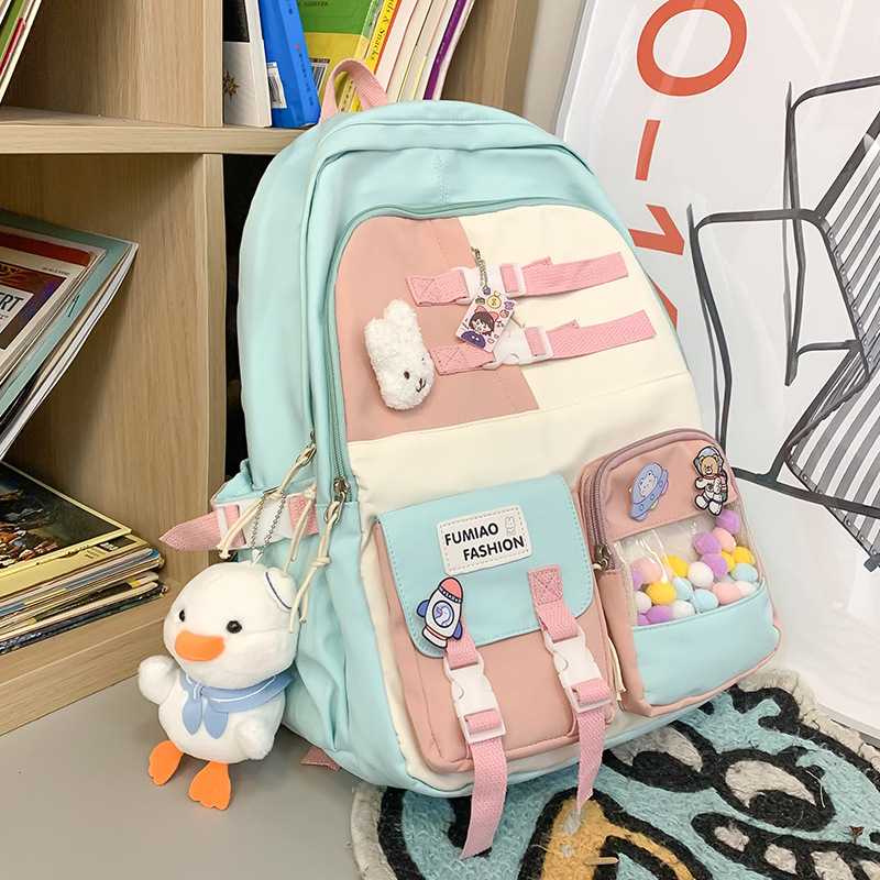 Picture of Schoolbags for Children, Primary School Students, Cute Girls, Middle School Students, Customized High-Quality Wholesale Junior High School Students, High-Looking Backpacks