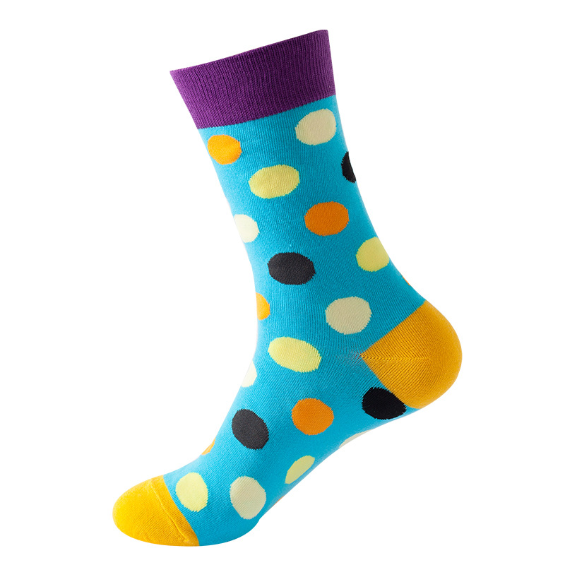 Picture of New Amazon Mid-Calf Socks for Men, Cotton, Women's European and American Ins Style Autumn and Winter Internet Celebrity Trendyy Socks Wholesale