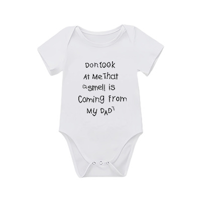 Amazon Cross-border Explosions Sublimation DIY Printed Summer Thin Men and Women Baby Short-sleeved Climbing Suit