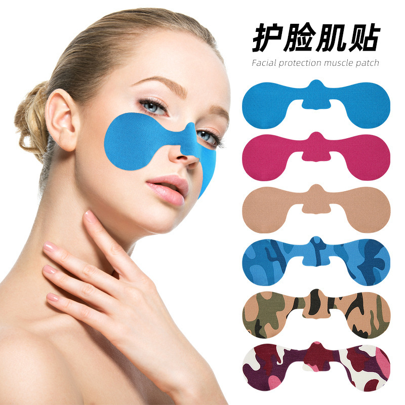 Ski Pre-cut Face Sticker Winter Outdoor Sports Warm Face Sticker Muscle Effect Sticker Muscle Sticker Face Protection Muscle Sticker