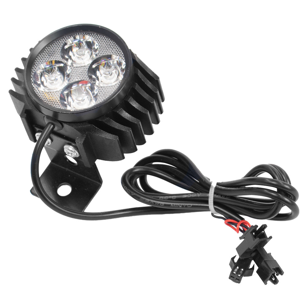 Suitable for KUGOO M4 Pro electric scooter accessories horn light car LED two-in-one headlight horn