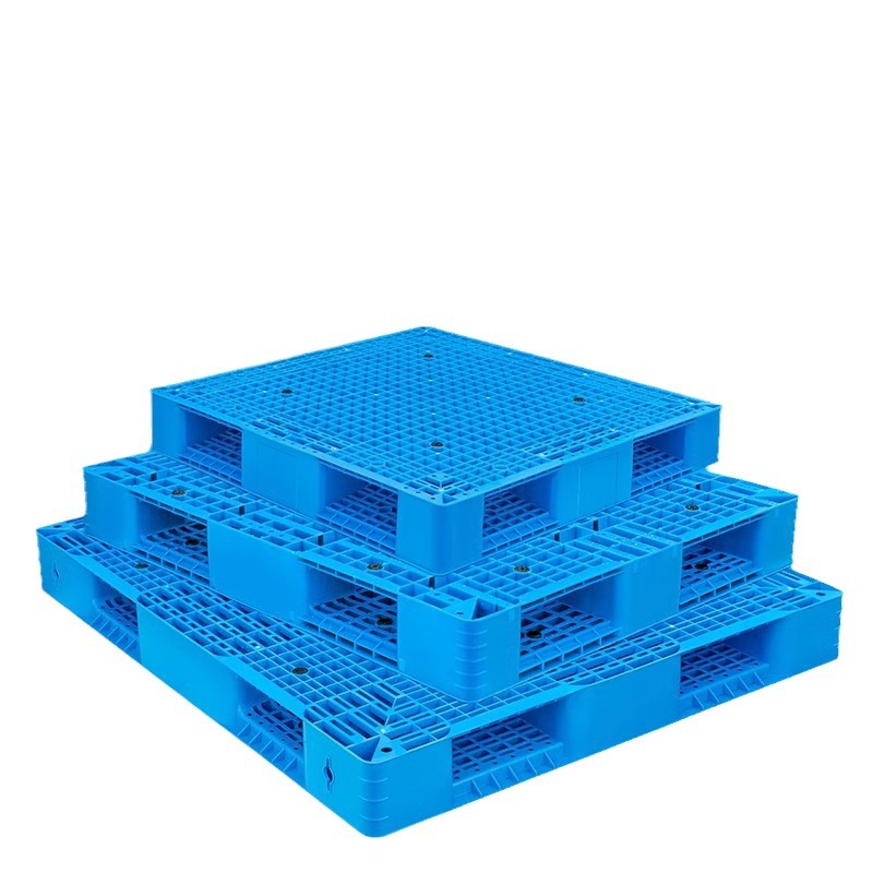 Picture of Grid Double-Sided Plastic Pallet Forklift Moisture-Proof Pad Warehouse Shelf Pallet Cargo Pallet Shelf-Specific