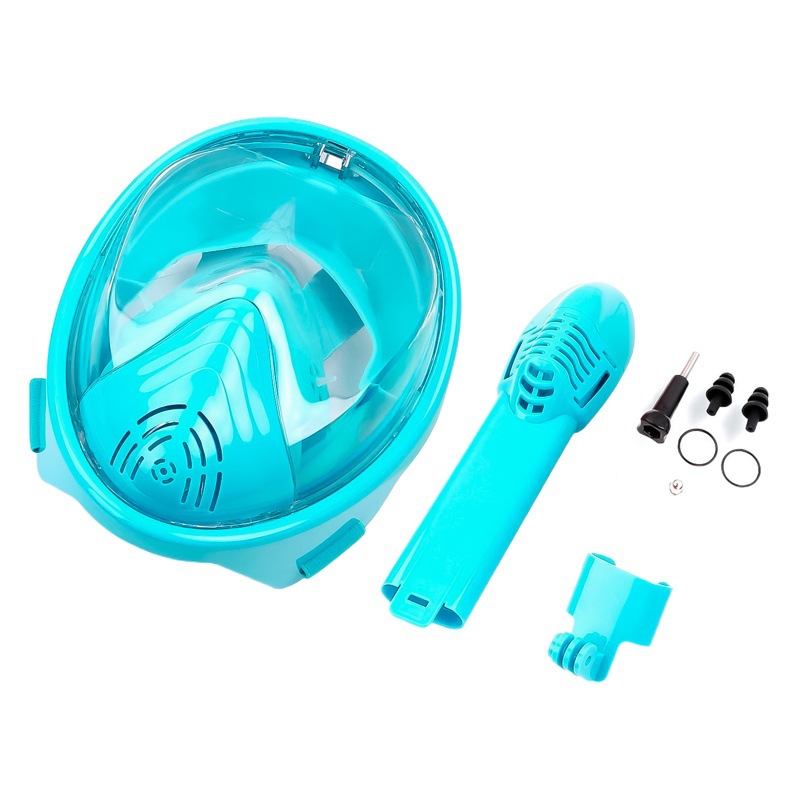 Source Factory Cartoon Children's Diving Mask Summer Full Dry Snorkeling Set with Snorkeling Tube Beach Swimming