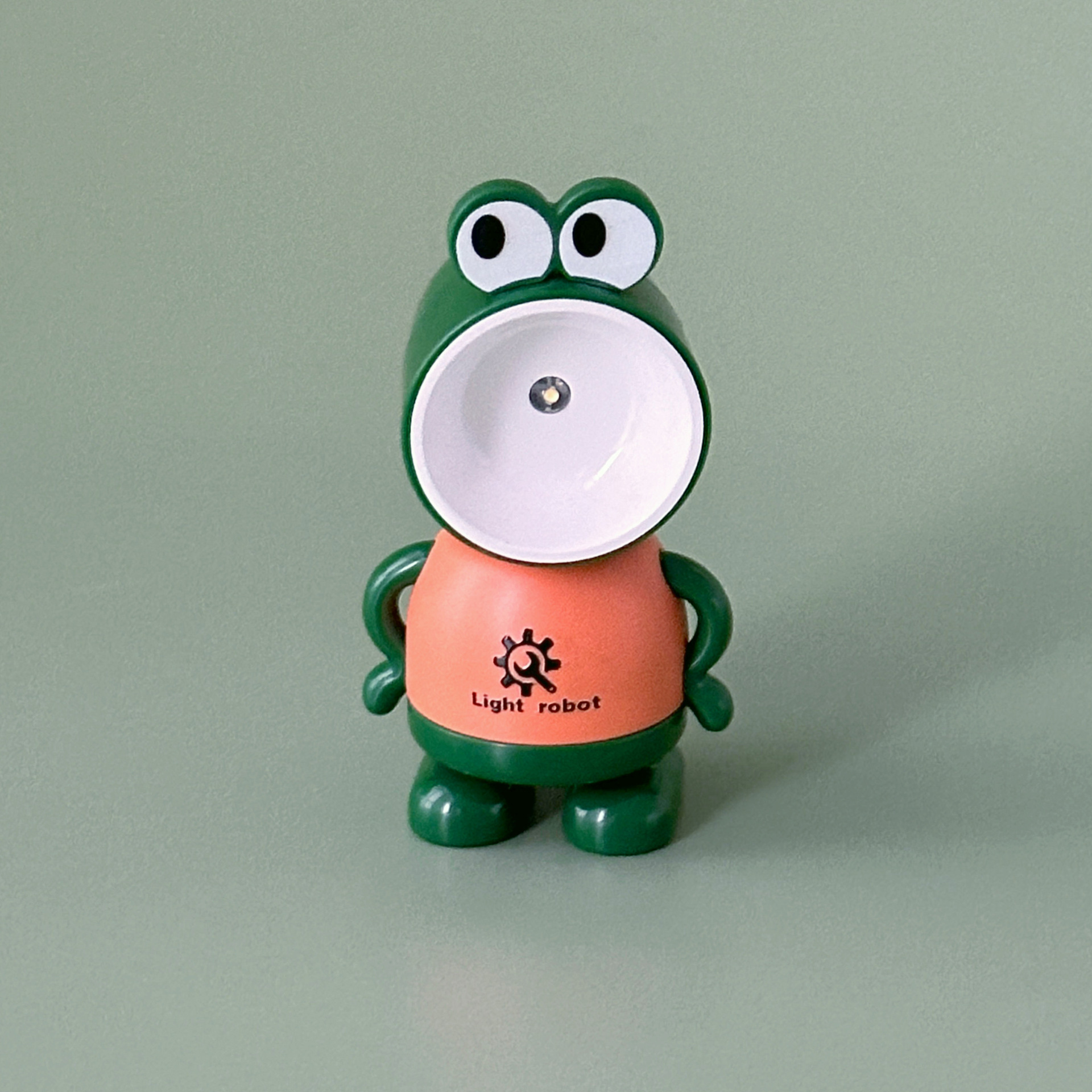 2025 New Cartoon Ornament Frog Night Light Decorative Mini Lamp with Magnetic Refrigerator Magnet Toy Lamp Kindergarten