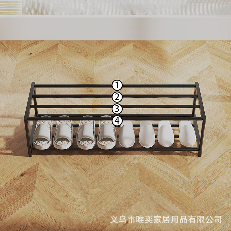 Picture of Simple dormitory shoe rack bed space-saving shoe rack a batch of multi-layer door shoes storage artifact