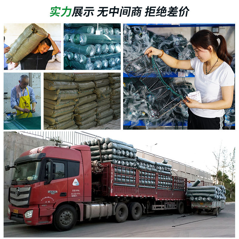 Picture of Fishing Fan-Shaped Net Cage, Foldableing Shrimp Pot, Fishing Net, Ground Net, Fish Cage, Catching Fish, Catching Fish, Eel and Lobster, Can Only Go in and Out of Shrimp
