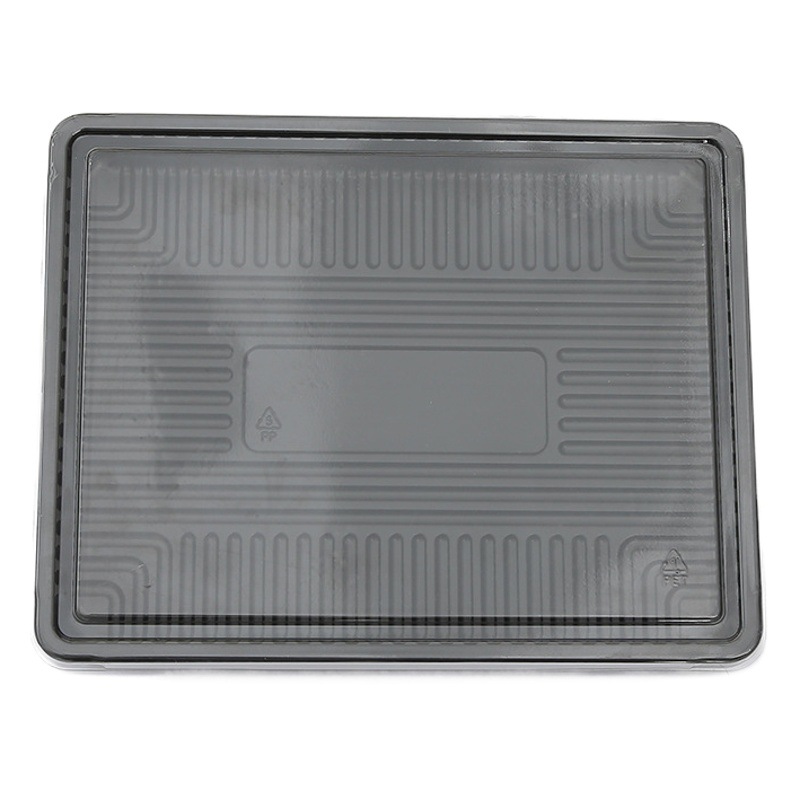 Disposable PP material fresh box packaging box supermarket raw meat tray lock fresh box PP blister modified atmosphere box wholesale