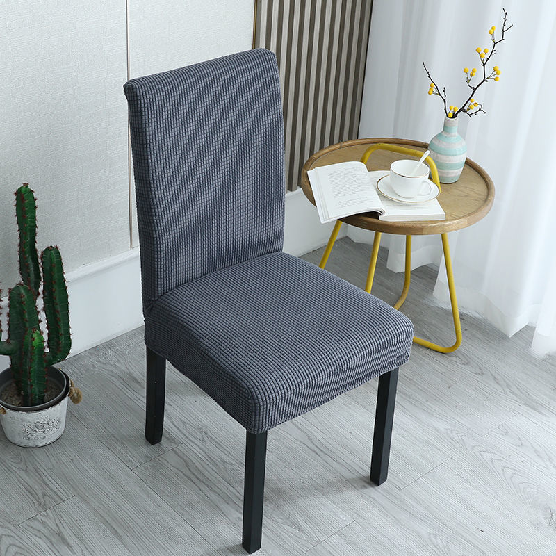 Picture of Thickened Chair Cover Universal Household Dining Chair Cover Elastic One-Piece Stool Cover Dining Table and Chair Cover Backrest Cushion