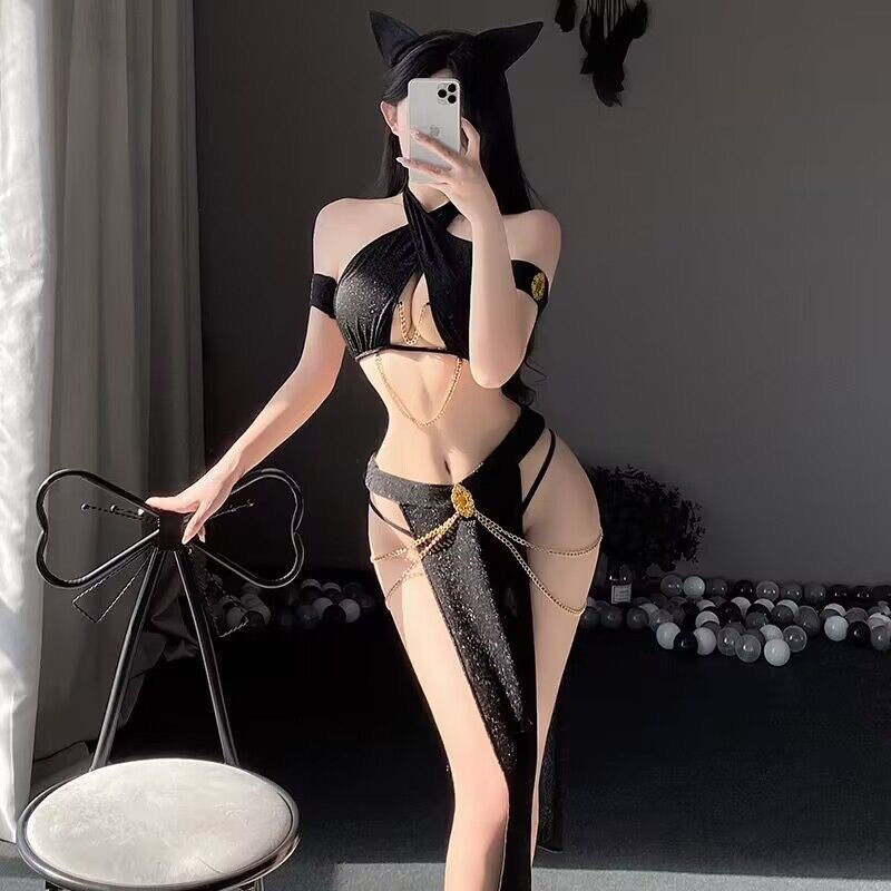 Sexy Lingerie, Pure Lust, Sexy Ancient Style, Exotic Style Pajamas, Temptation, Egyptian Queen Uniform, Temptation, No Need to Take Off Suit