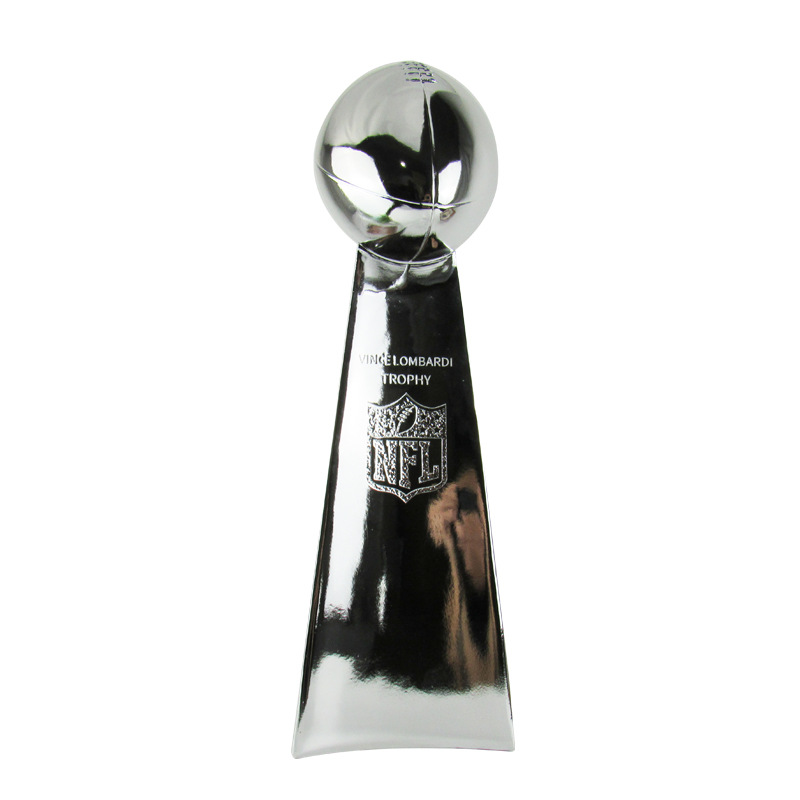 Picture of Super Bowl Rugby Trophy Vince Lombardi Cup Lettering Gift Cross-border Foreign Trade Exclusive for Factory Outlet