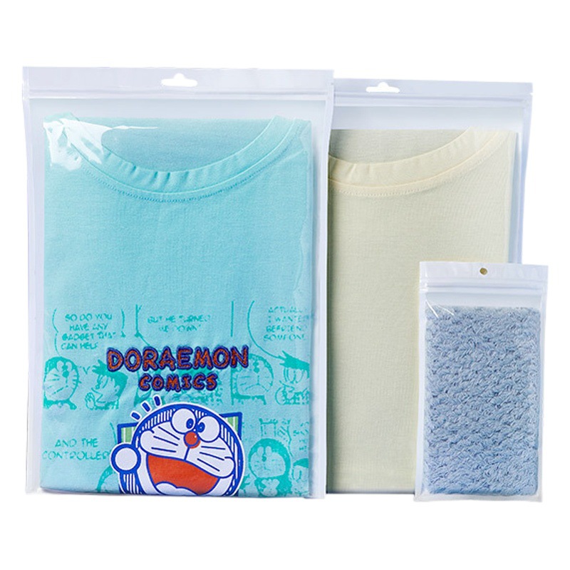 Spot Pearlescent Film Yin and Yang Bone Bag Data Cable Mobile Phone Case Seal Bag Jewelry Storage Seal Bag White Ziplock Bag
