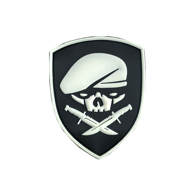 Picture of Foreign trade supply DTOM snake armband PVC 3D rubber patch eagle soft glue velcro badge backpack decoration