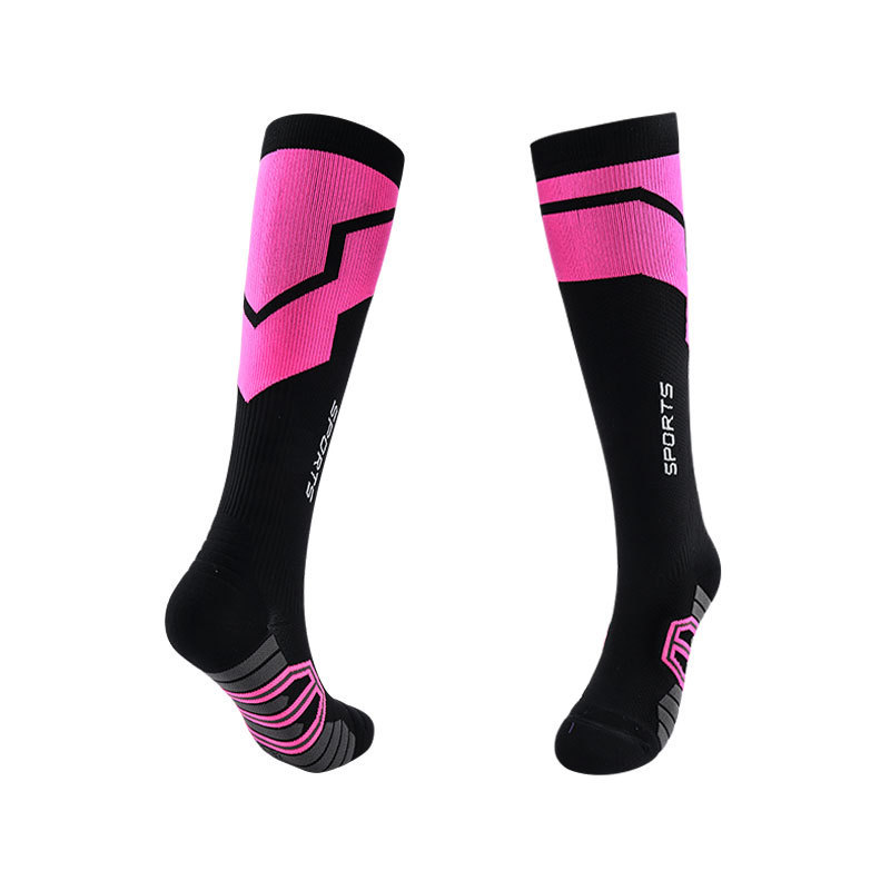Picture of Autumn and Winter Professional Cycling Socks for Men and Women, Skipping Rope, Running Sports Socks, Slim and Beautiful Leg Pressure Socks, Long Compression Socks
