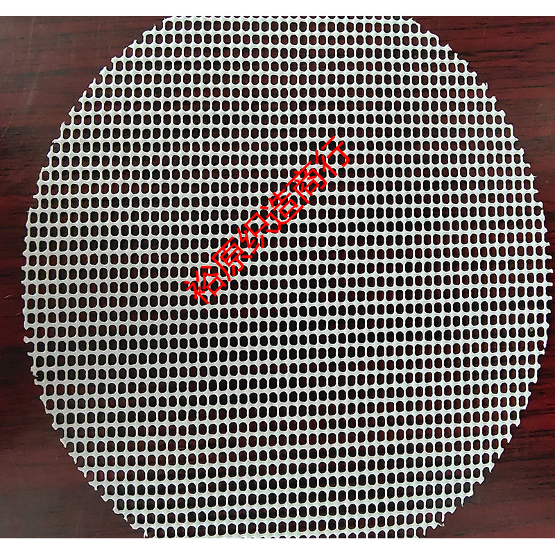 12-Pin Black Pvc Mesh Pet Fence Luggage Mesh Fabric Square Plastic Mesh Manufacturer Ready Stock