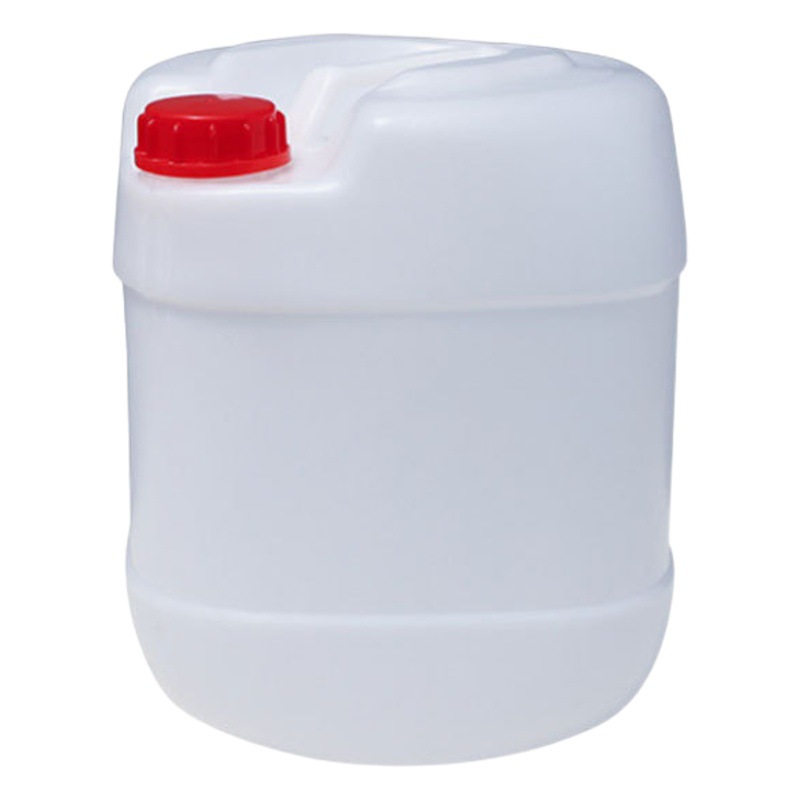 20 Liter Satchel Square Stacked Plastic Bucket 20kg White Food Grade Sealed Packaging Bucket 25kg Fructose Bucket