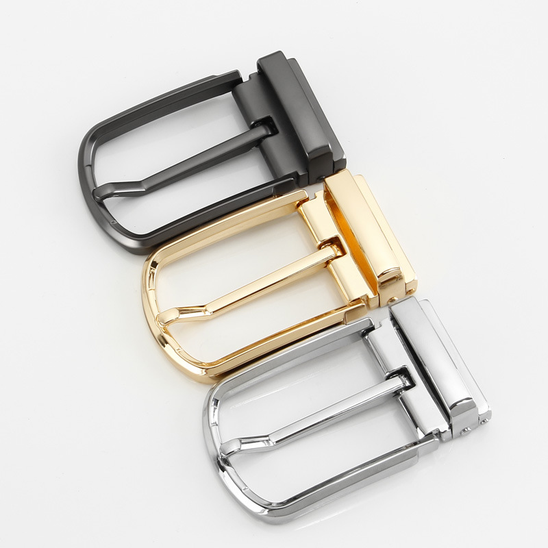 Guan Pin 3.5CM Pin Buckle Belt Buckle Headless Pants Lead Unisex Fashion Joker Belt Factory Outlet