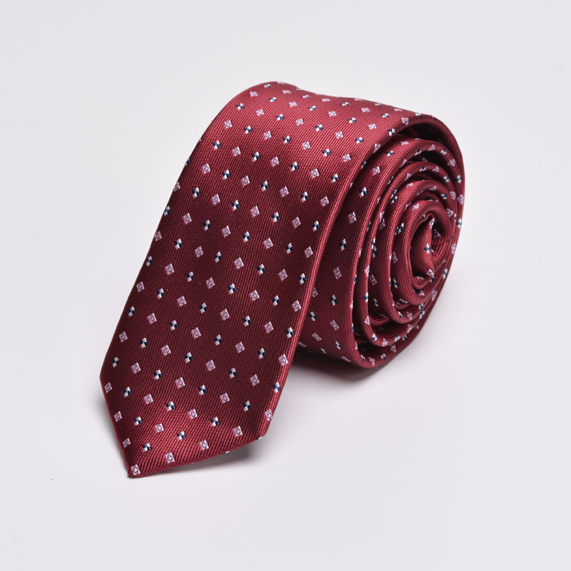 Picture of Tie High-grade 6cm Jacquard Stripesd Red Black Blue Hand-tied Paragraph Hand-tied Wedding Year Green Factory Wholesale