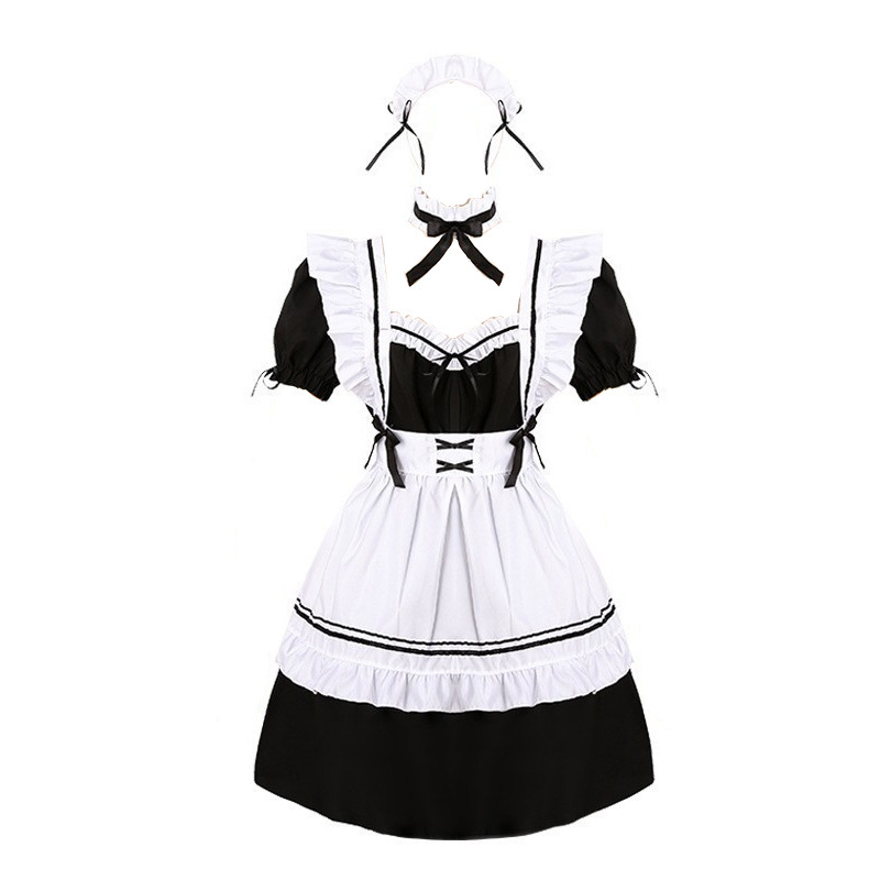 Picture of S-4Xl Large Size Japanese Style Maid Costume Cosplay Maid Costume Anime Cosplay Lolita Lolita Women's Clothing
