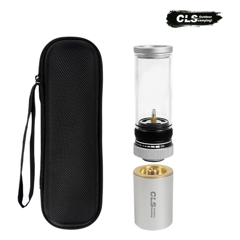 CLS outdoor candle lamp camping gas lamp camp atmosphere lamp gas tank gas lamp portable lighting lamp candle lamp