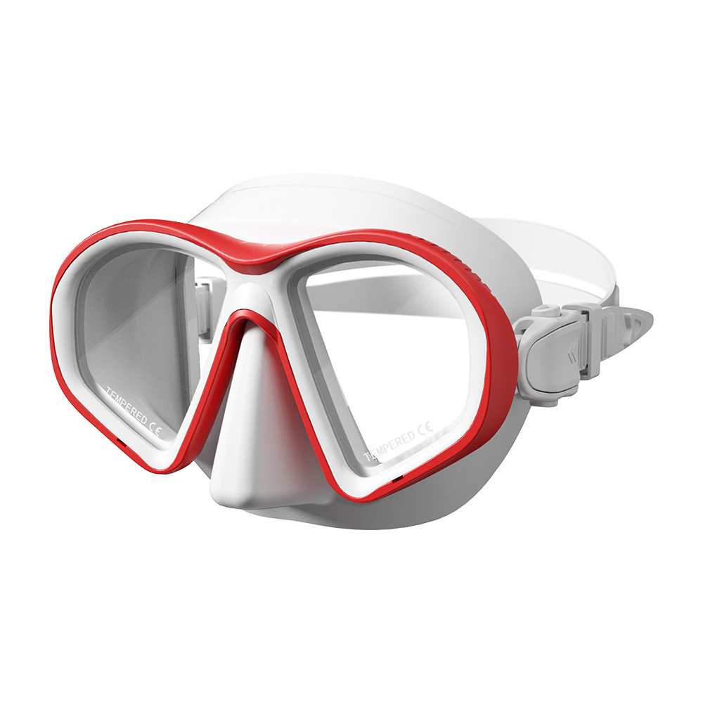 Picture of Free diving glasses myopia lens diving mirror camera bracket silicone snorkeling mirror snorkeling equipment