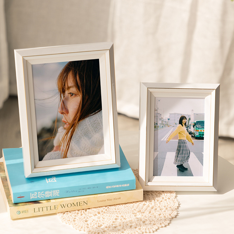 Picture of European Retro Creative Photo Frame Wholesale 6inch 8inch 10inch Art Work Wedding Photo Couple Photo Wall Hanging Table