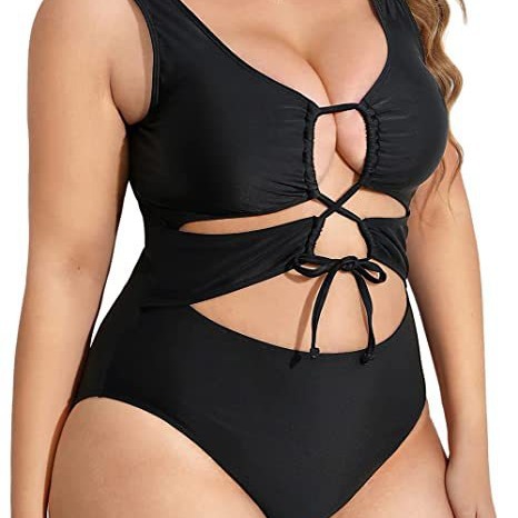 Cross-border exclusive for AliExpress Amazon European and American seaside holiday fashion one-piece bikini women's three-point swimsuit