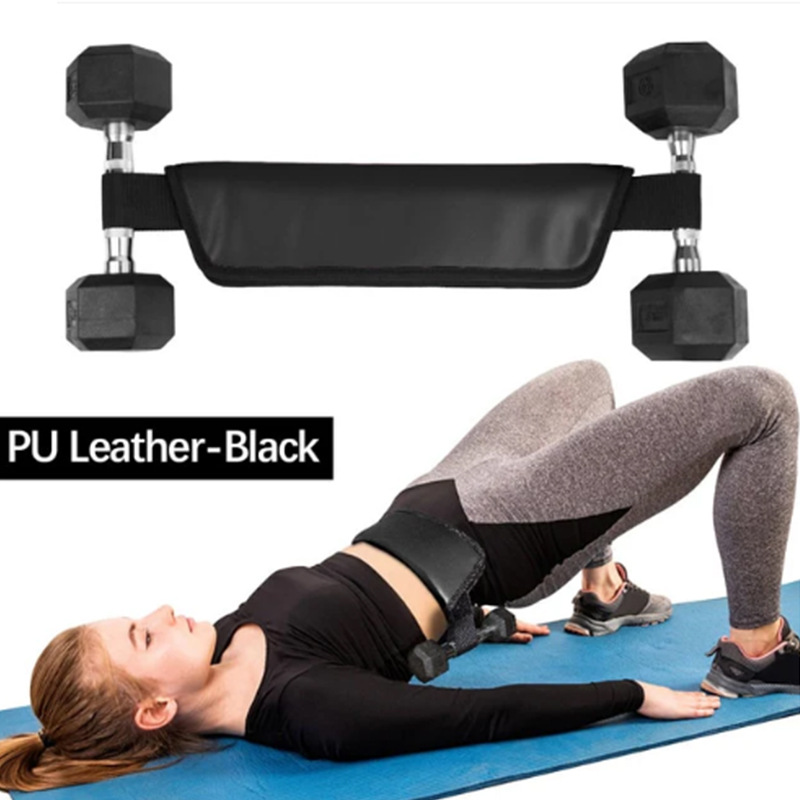 Belt Hip Push Hip Bridge Auxiliary Dumbbell Yoga Hip Weight-bearing Training Bridge Waist Protection Thrust Belt Hip Protection Auxiliary