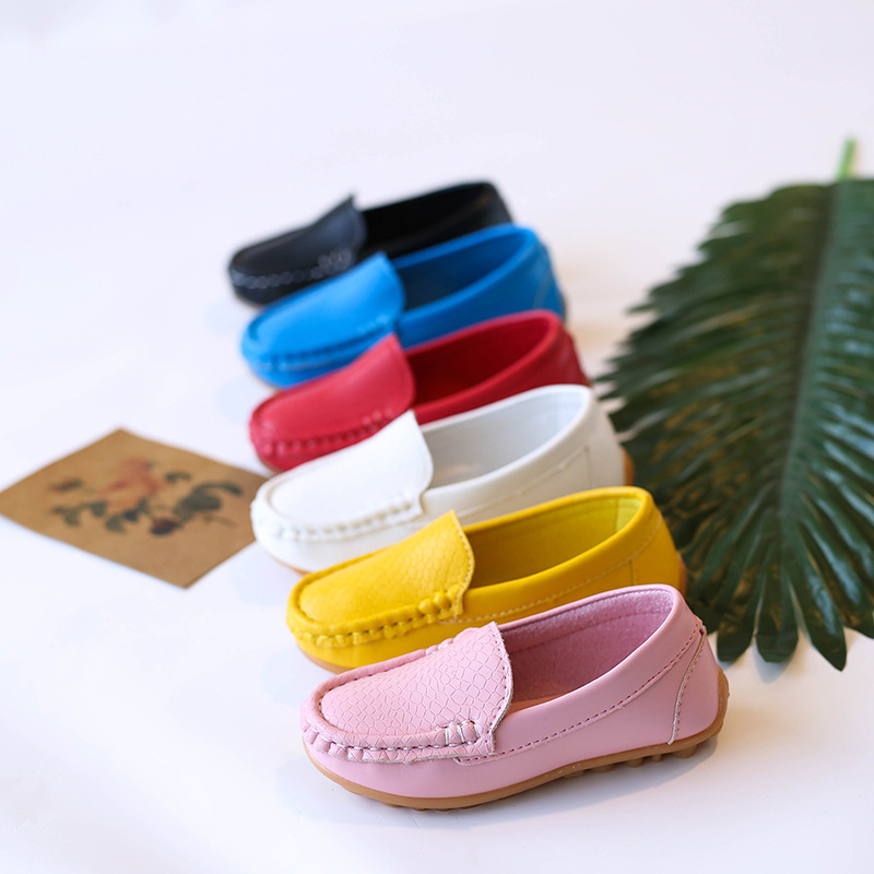 Picture of 2025 Spring and Autumn Popular Children's Macaron Color Soft Soled Beanie Shoes for Boys and Girls Casual and Easiest for Match Toddler Shoes